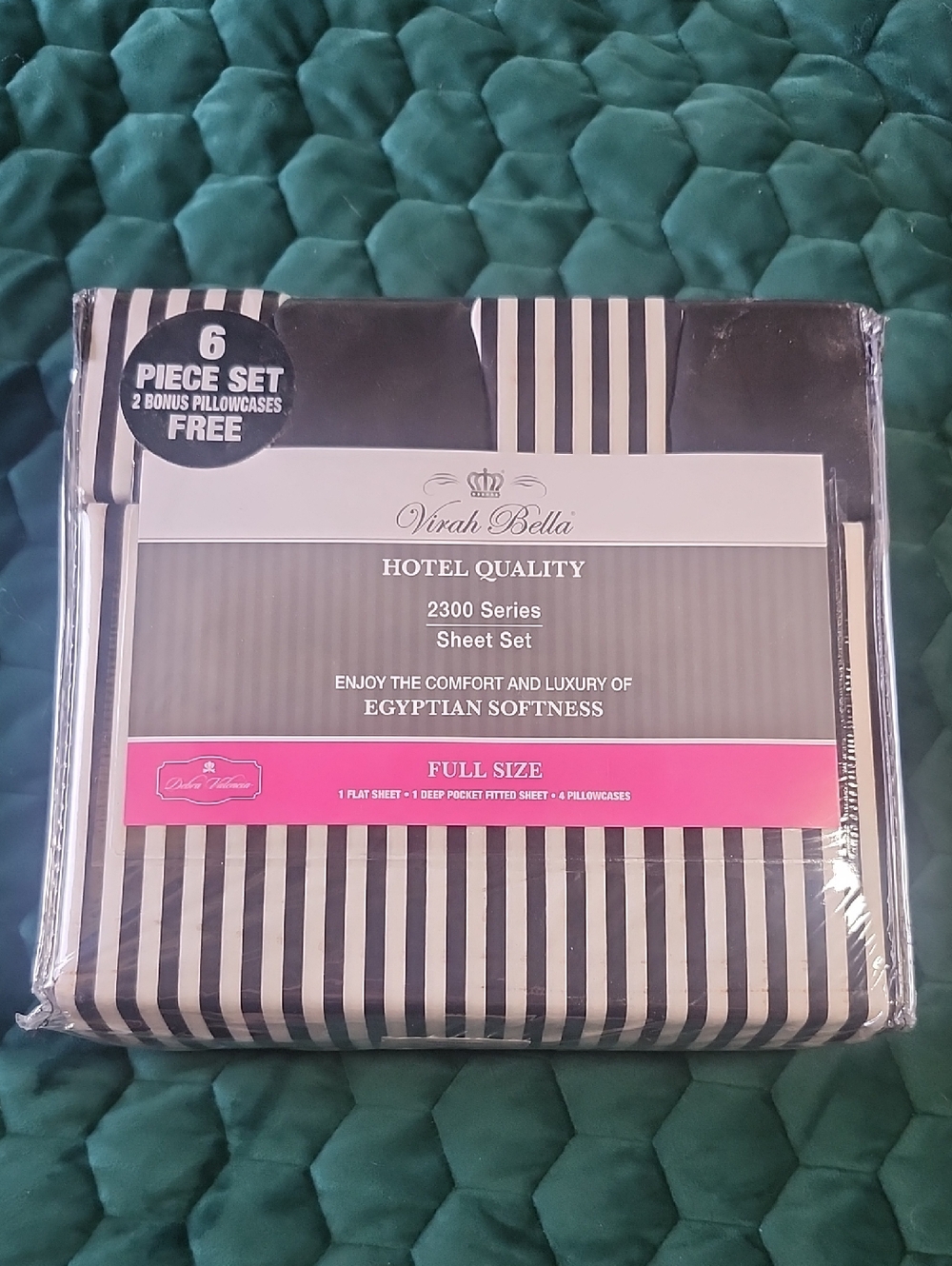 Full Size Sheet Set in Teal - Hotel Quality 2300 Series